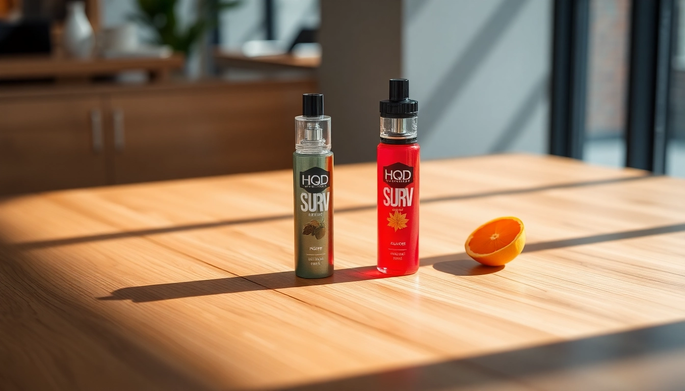 Buy HQD Surv vape with vibrant flavors and sleek design, perfect for a premium experience.