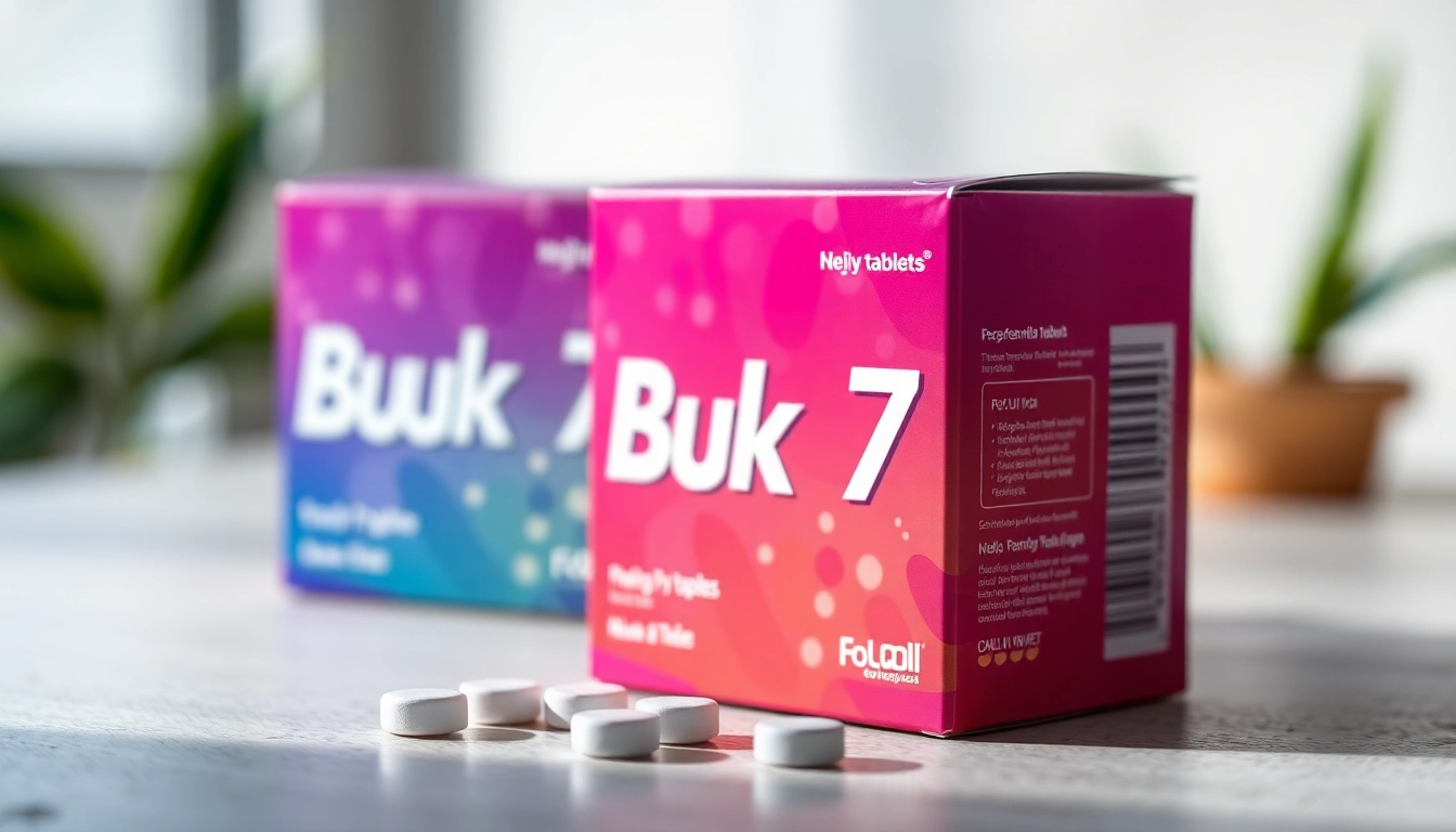 Showcase Bulk 7oh tablets in stylish packaging with vibrant colors and smooth finish.