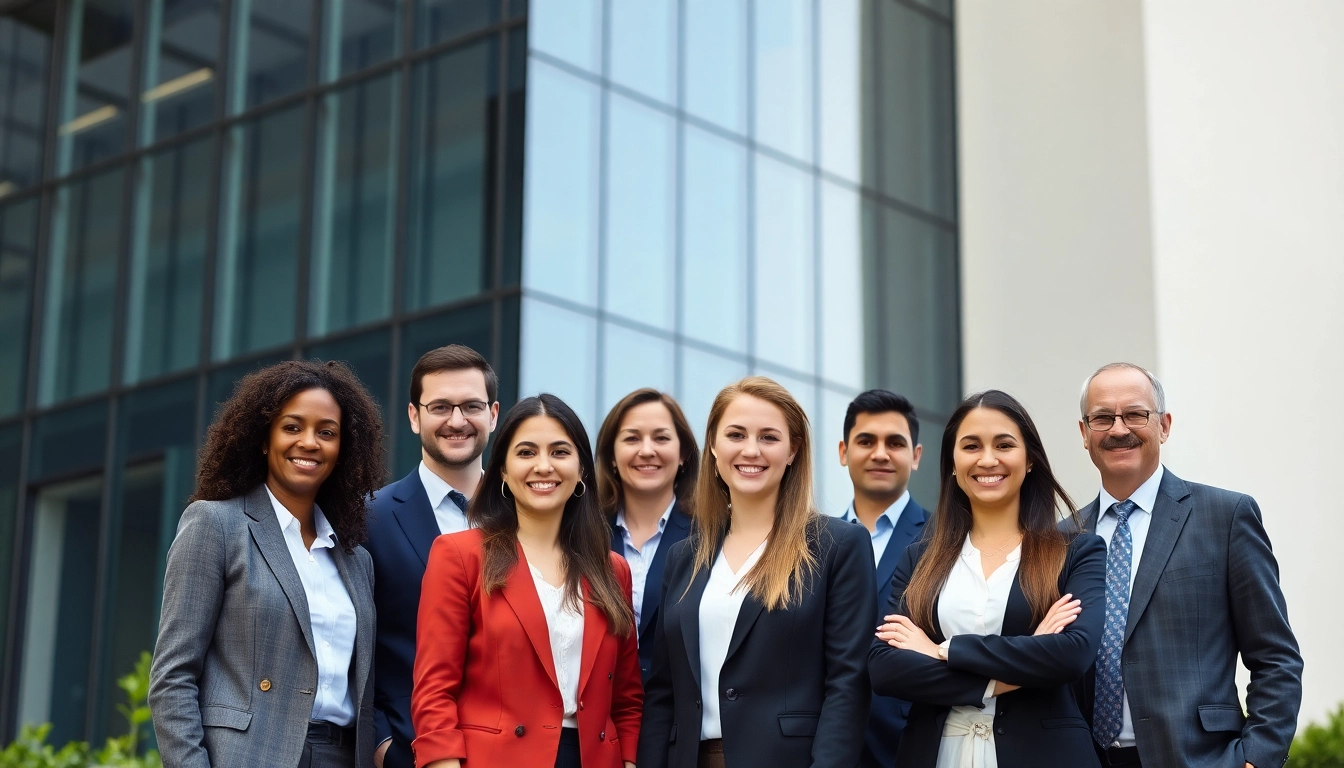 Capture stunning company headshots with a diverse team in a modern office setting.