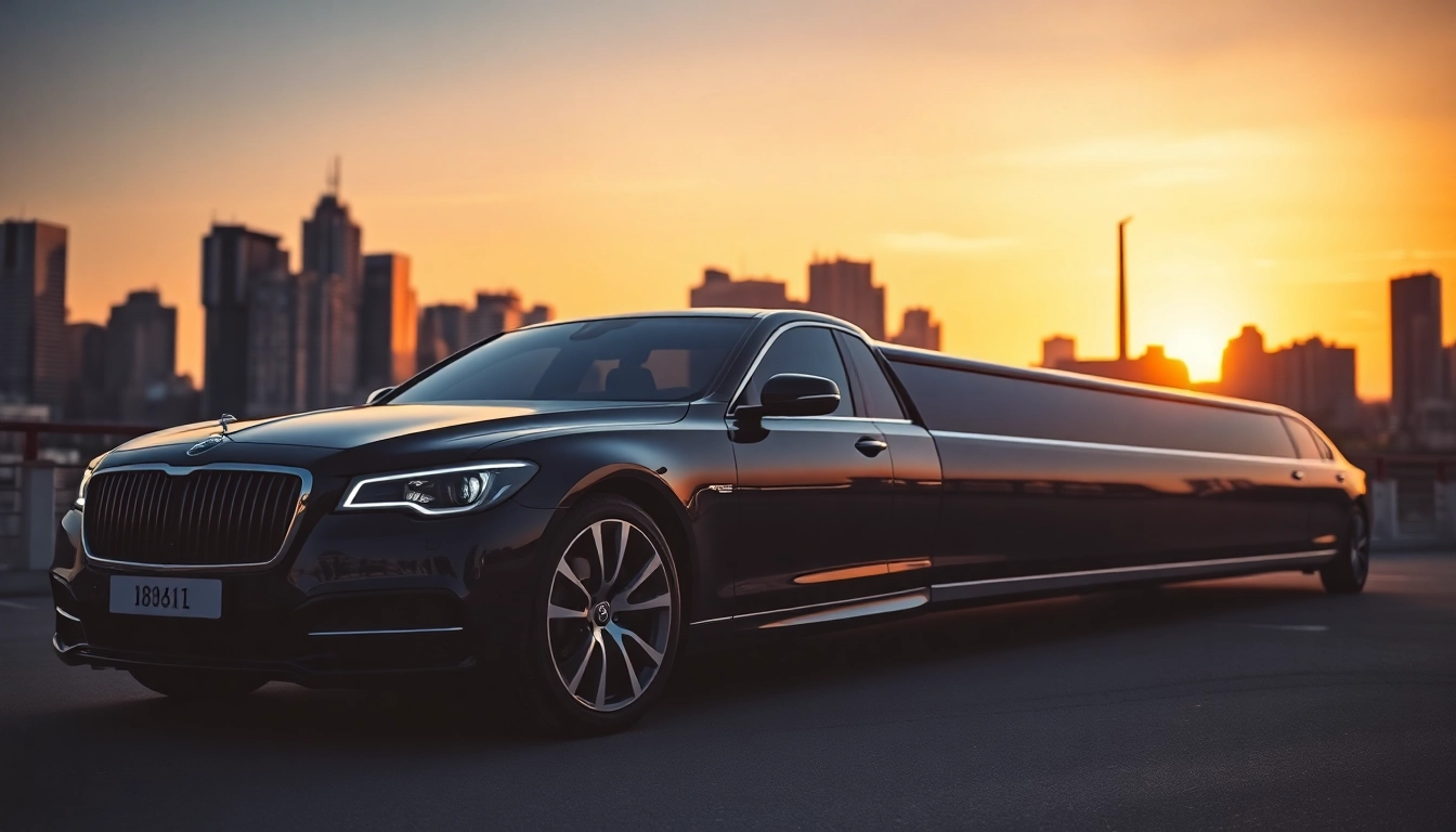 Experience luxury car service atlanta with our elite black car and limousine rentals in a stunning city setting.
