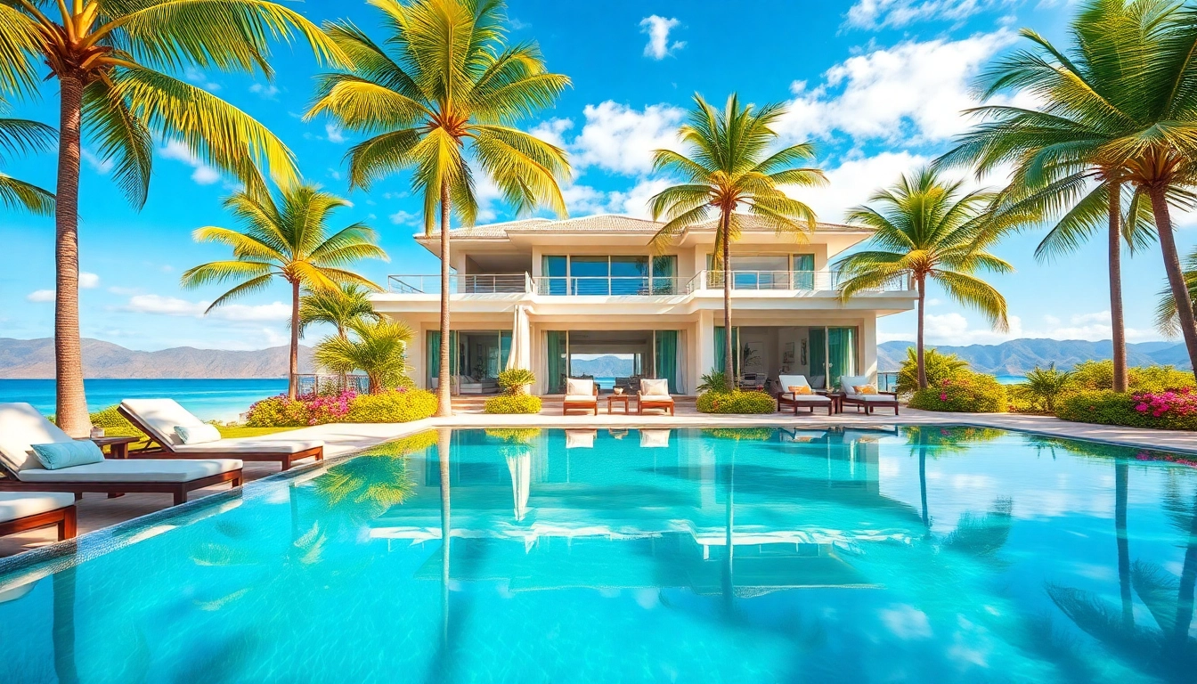 Beautiful villa rentals featuring a stunning beachfront setting and luxurious amenities.