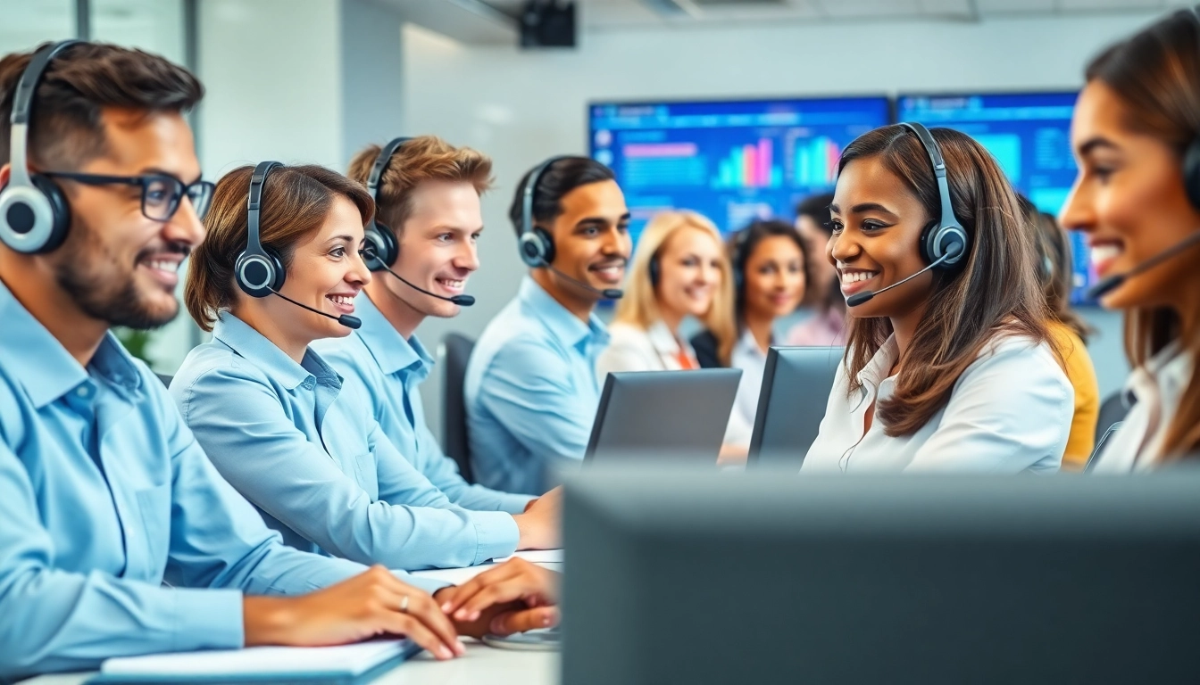 Enhancing Customer service Outscoring with a collaborative team in a modern call center.