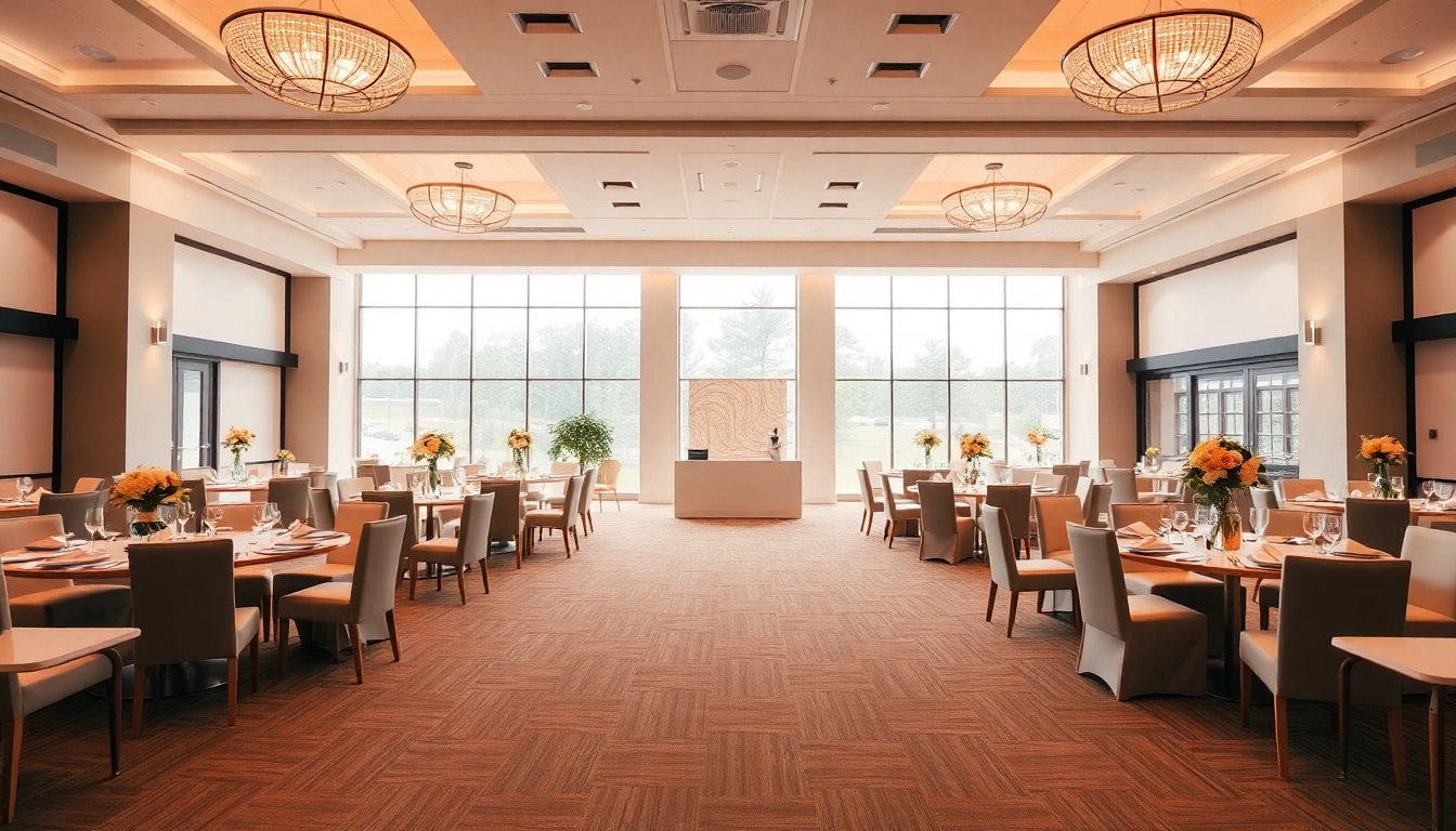 Host memorable events at the trenton event center with elegant decor and spacious layout.