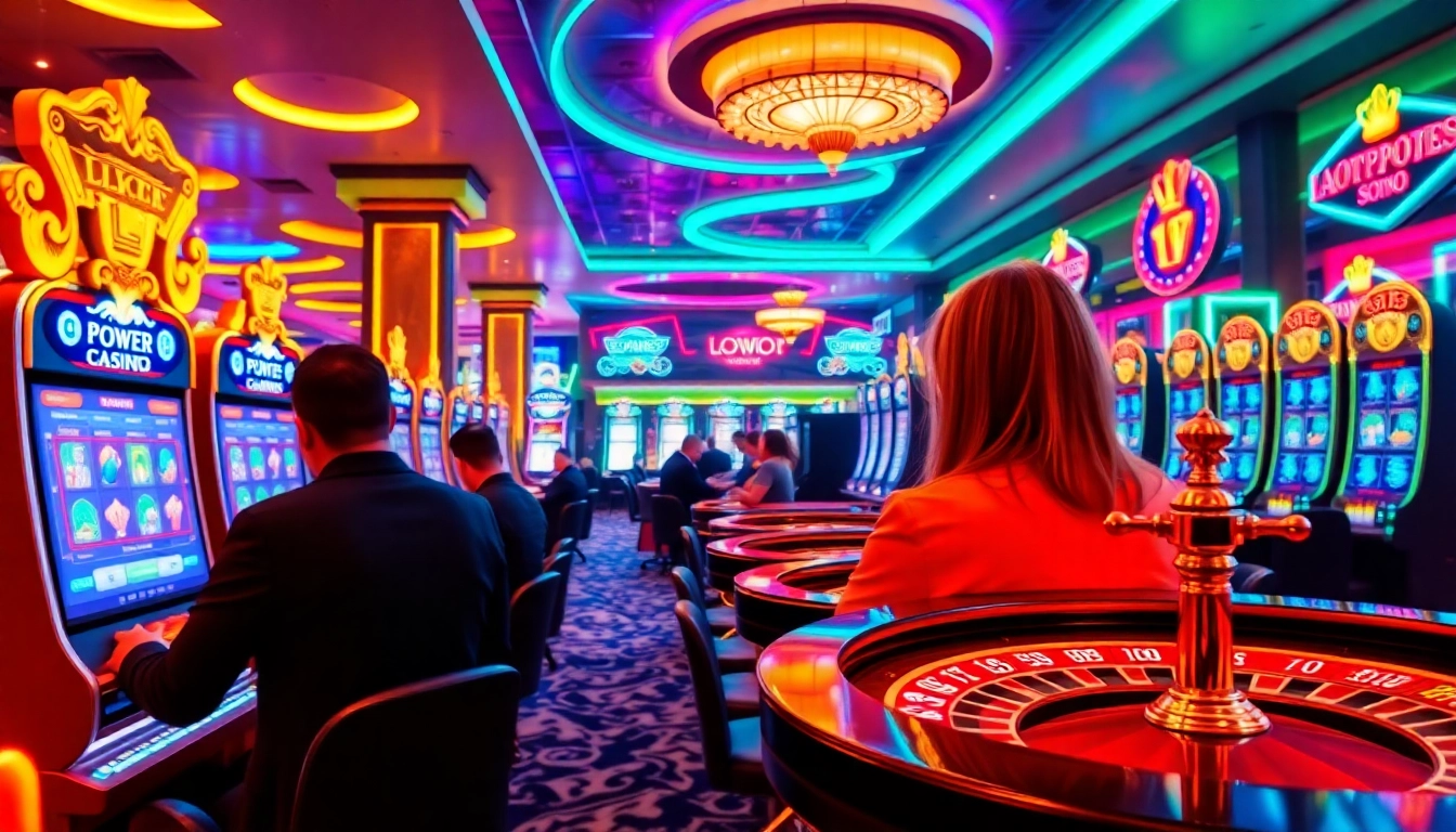 Engage with TPower casino games in a vibrant and secure online gambling atmosphere.