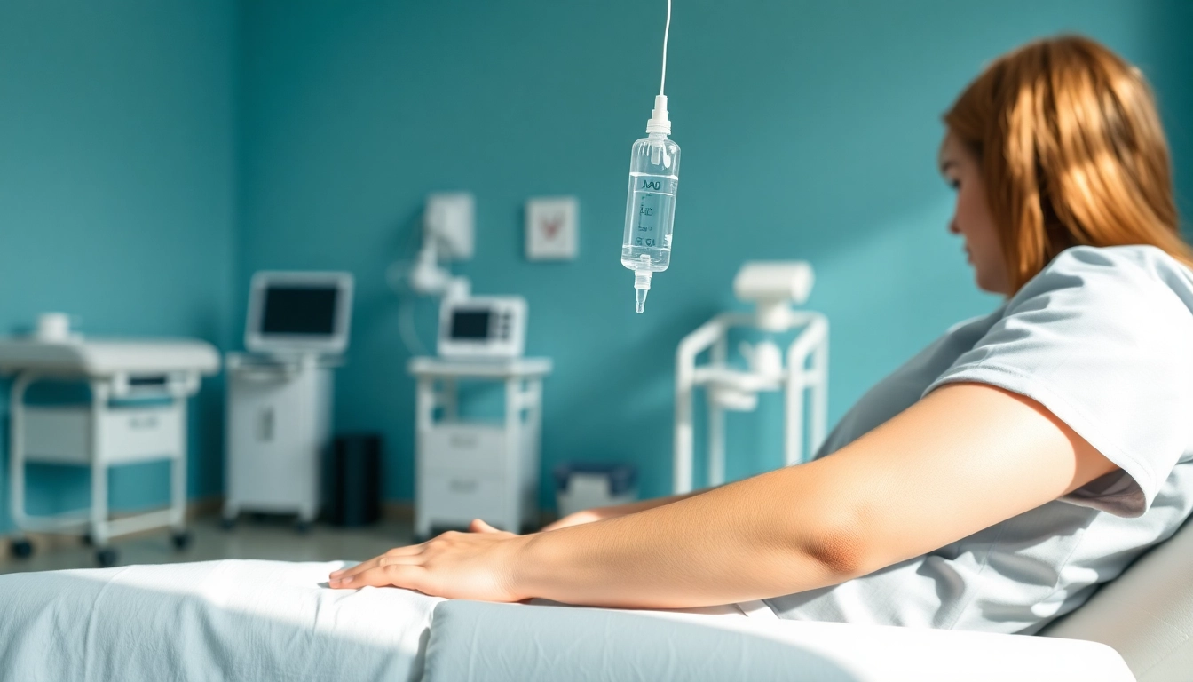 NAD IV therapy side effects explained in a professional setting with a patient and nurse.