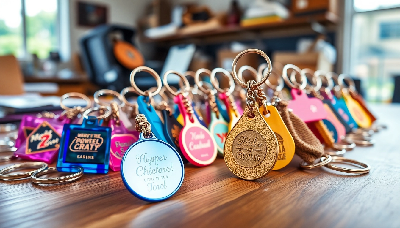 Discover unique customized keychain designs showcasing vibrant colors and intricate details.
