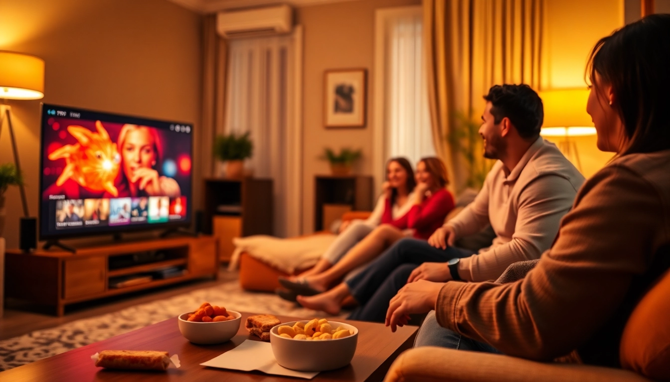 Comprar IPTV para disfrutar de contenido variado en familia en un acogedor salón