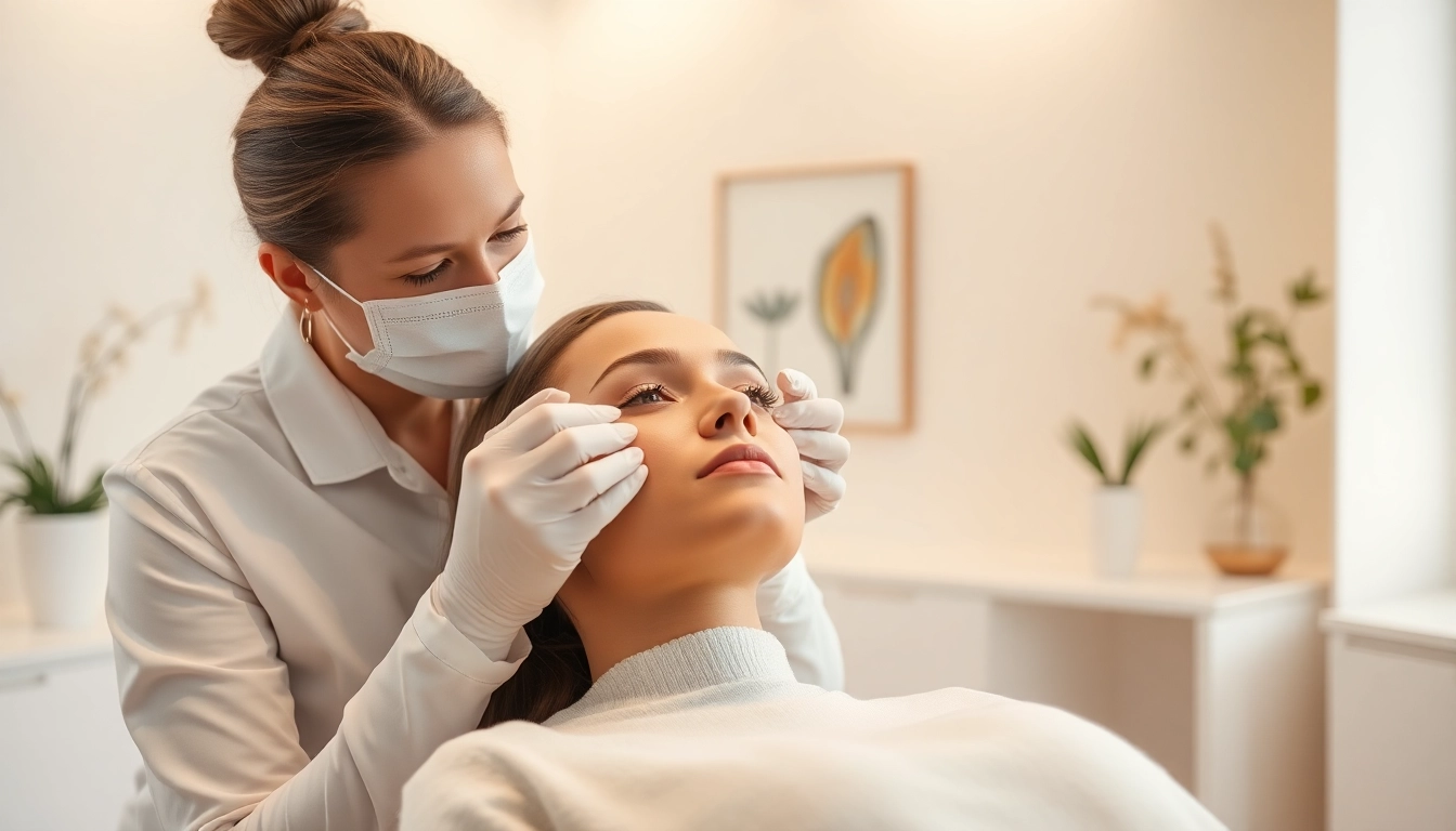 Enhance beauty with facial balancing with fillers in a serene medical spa setting.