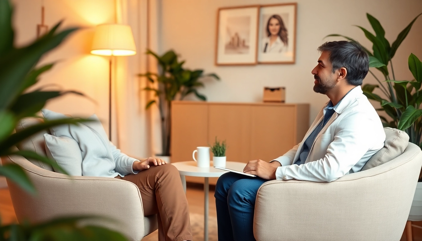 Engaging therapy session with psychologists in dubai emphasizing connection and professionalism.