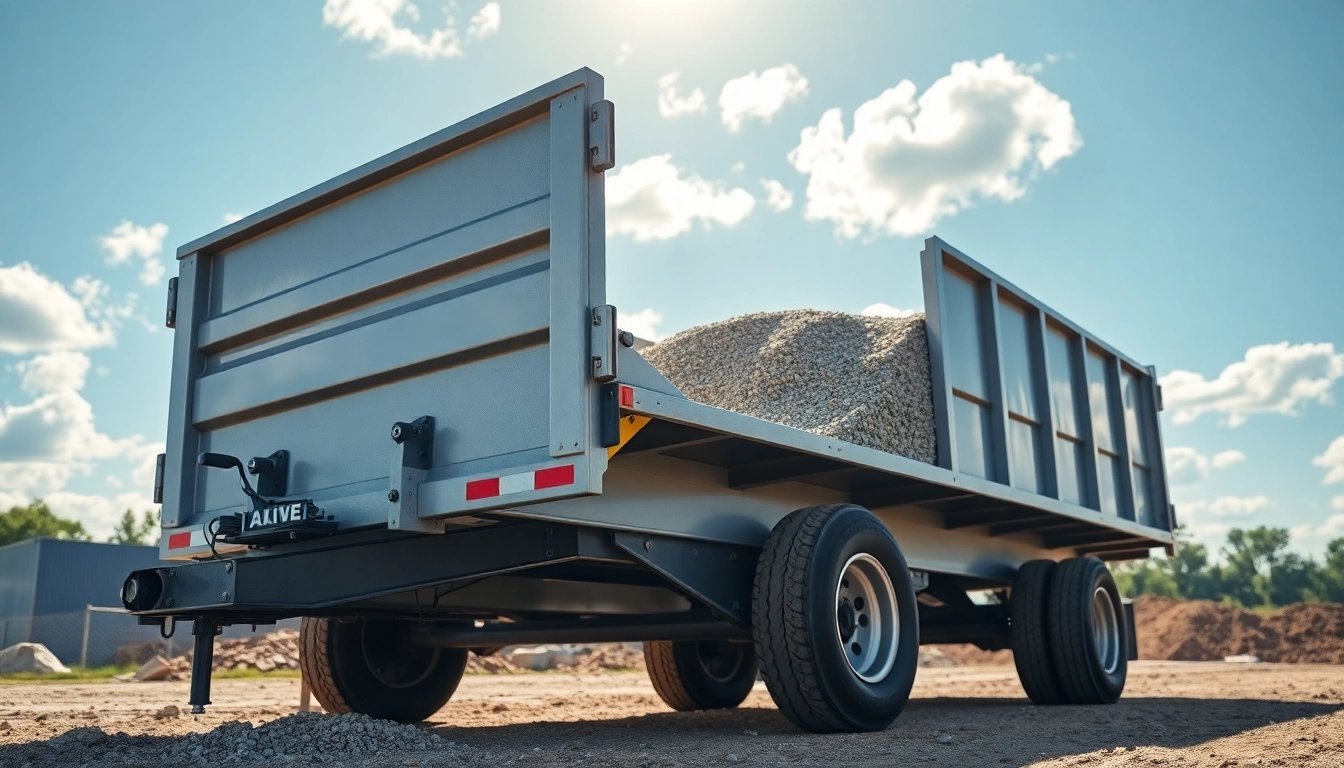 Find Reliable Hydraulic Dump Trailers for Sale to Suit Your Needs